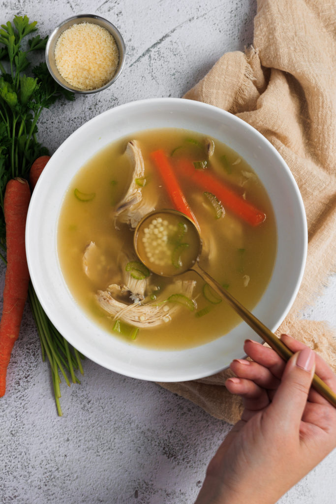 Grandma Grace's Chicken Soup - She's Got Chops Kitchen